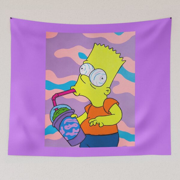 Item preview, Bart with Squishee designed and sold by Art-by-Lark.