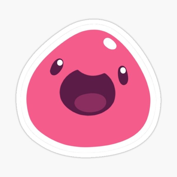 Pink Slime from Slime Rancher Sticker