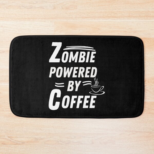 Item preview, Zombie powered by coffee designed and sold by annoying-shirts.