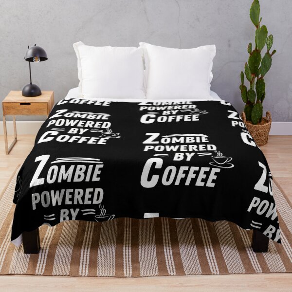 Item preview, Zombie powered by coffee designed and sold by annoying-shirts.