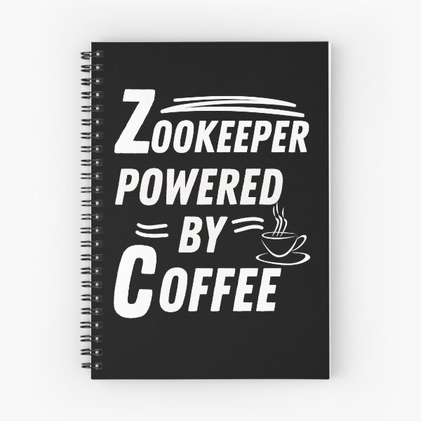 Item preview, Zookeeper powered by coffee designed and sold by annoying-shirts.