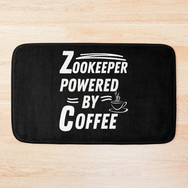 Item preview, Zookeeper powered by coffee designed and sold by annoying-shirts.