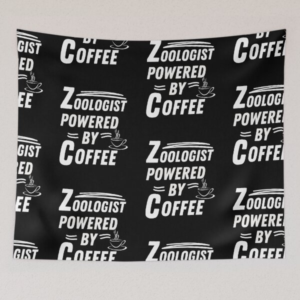Item preview, Zoologist powered by coffee designed and sold by annoying-shirts.