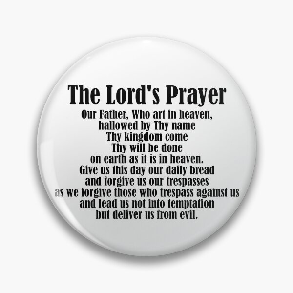 Item preview, Lord's Prayer Christian Faith Believe Christian Prayer Jesus Gear designed and sold by DynamicDesign.