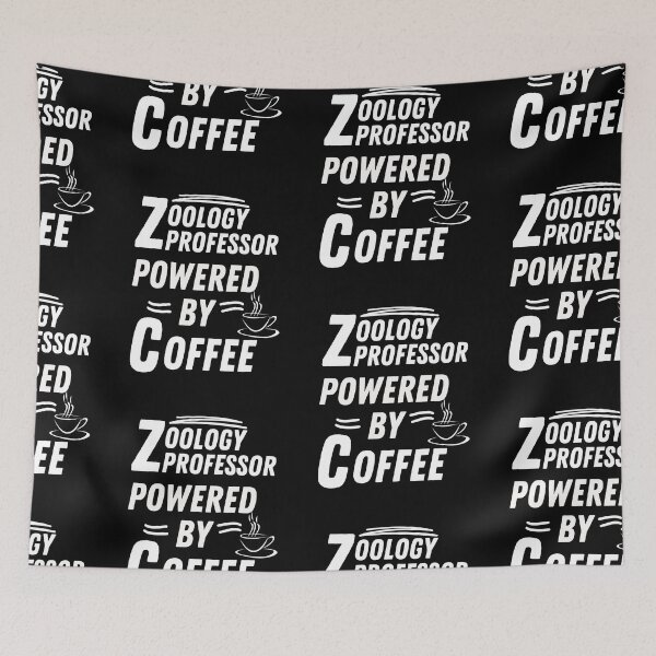 Item preview, Zoology professor powered by coffee designed and sold by annoying-shirts.