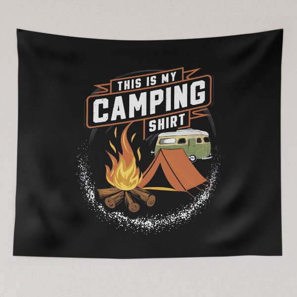 Item preview, This Is My Camping Shirt Funny Camper designed and sold by FloraPlantTees.