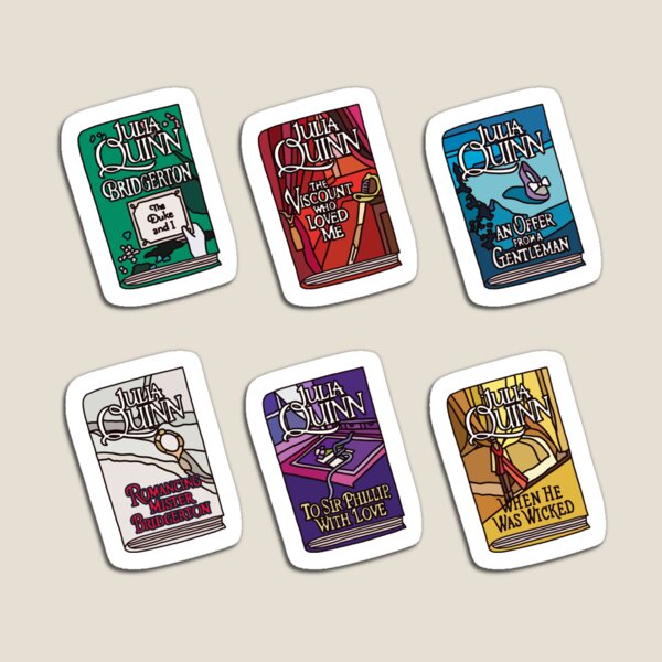 Aperçu de l'œuvre Livres de Julia Quinn créée et vendue par lalashellsArt.
