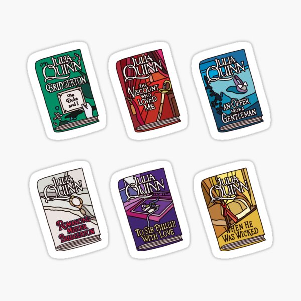 Aperçu de l'œuvre Livres de Julia Quinn créée et vendue par lalashellsArt.