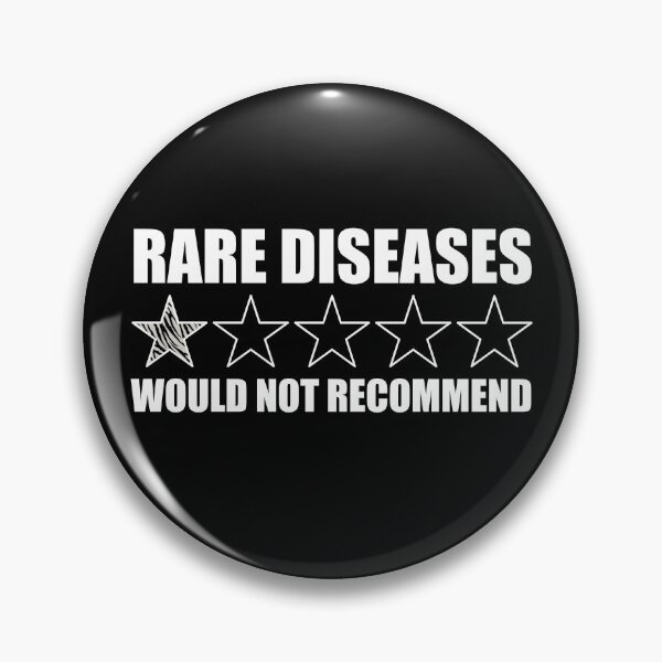 Item preview, Rare Diseases Would Not Recommend Rare Disease Awareness Gear designed and sold by DynamicDesign.