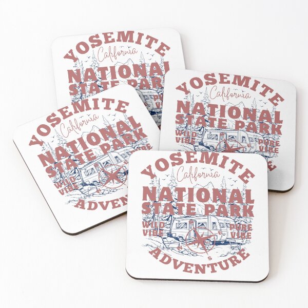 Item preview, California Yosemite National Park Forest Camping T-shirt designed and sold by ThinkNature!.