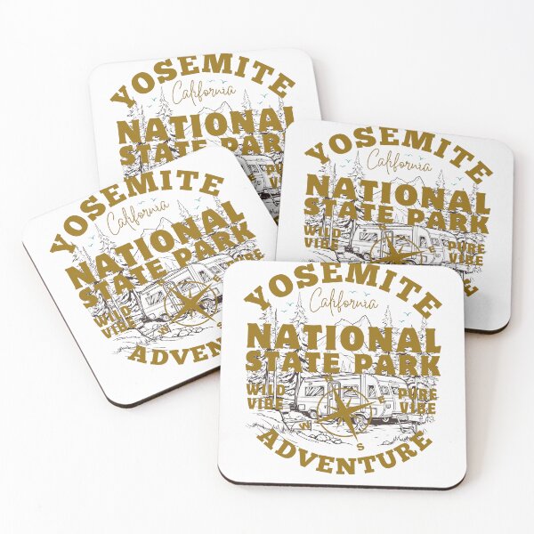 Item preview, California Yosemite National Park Forest Camping T-shirt designed and sold by ThinkNature!.
