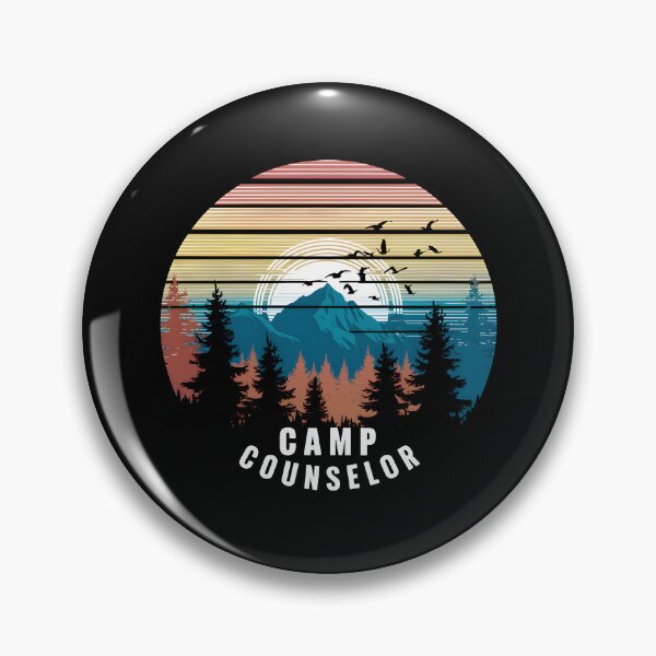 Item preview, Camp Counselor Retro Sunset Director Camper Staff Camping designed and sold by FloraPlantTees.