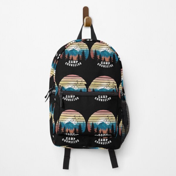 Item preview, Camp Counselor Retro Sunset Director Camper Staff Camping designed and sold by FloraPlantTees.