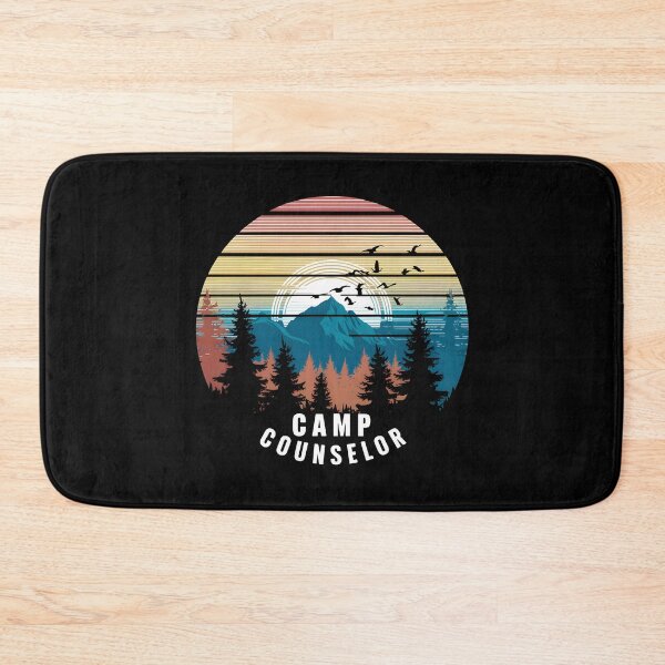 Item preview, Camp Counselor Retro Sunset Director Camper Staff Camping designed and sold by FloraPlantTees.