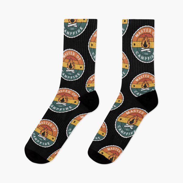 Item preview, Master of Campfire Funny Camper Camp Camping designed and sold by FloraPlantTees.