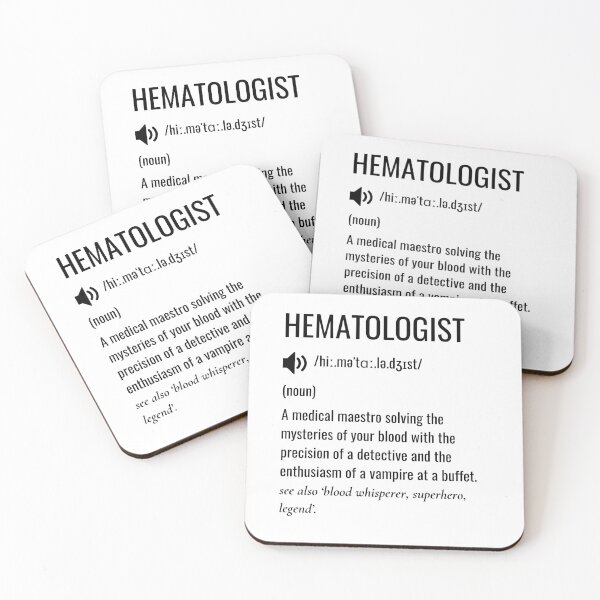 Item preview, Hematologist Defintion designed and sold by sydney-syder.