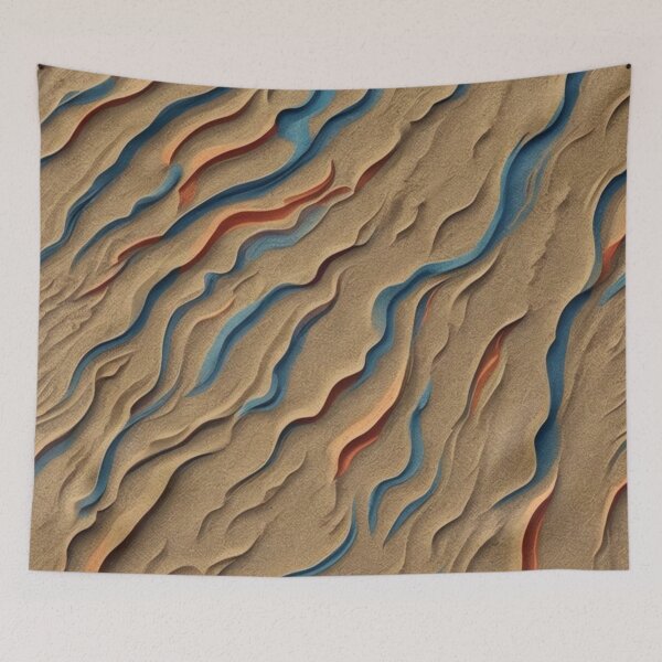 Item preview, Abstract Colorful Sand Pattern designed and sold by calibrit.