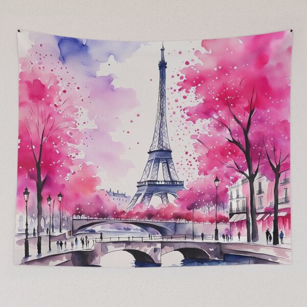 Item preview, Paris with Eiffel Tower designed and sold by JackFreestone.