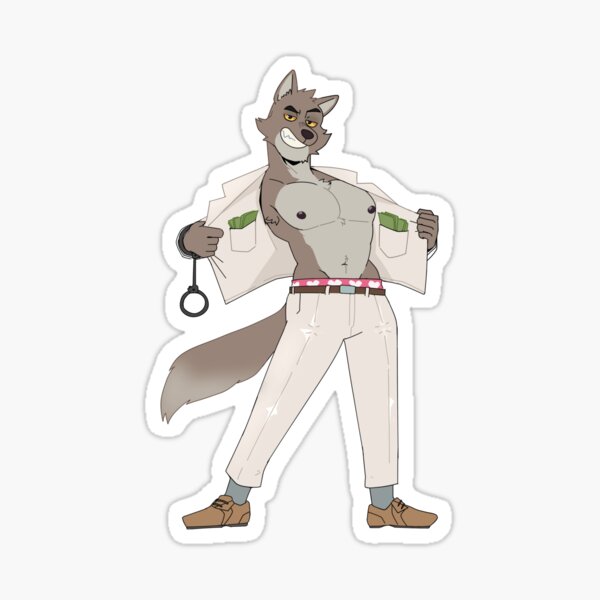 Item preview, Furry Icons: Mr Wolf designed and sold by Outcaststars.