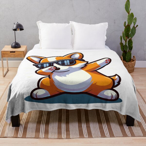 Item preview, Cool Dabbing Corgi designed and sold by Designowner.