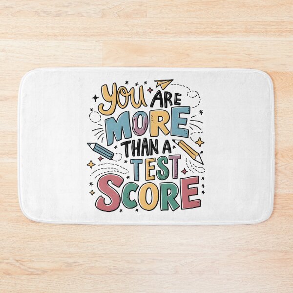 Item preview, You Are More Than A Test Score Test Day Staar Testing designed and sold by FloraPlantTees.