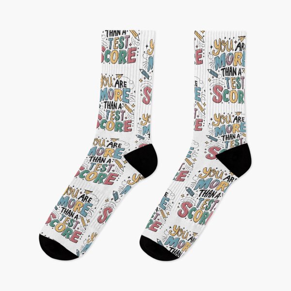 Item preview, You Are More Than A Test Score Test Day Staar Testing designed and sold by FloraPlantTees.