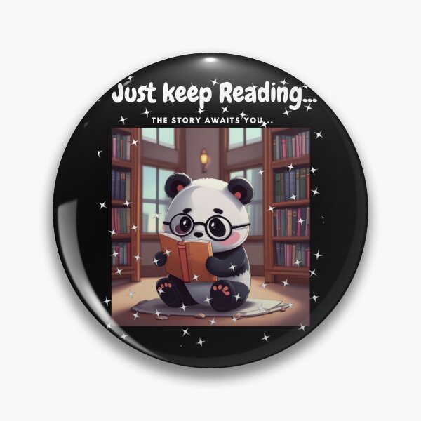 Item preview, Just Keep Reading.The Story Awaits You designed and sold by 7ofUsDesigns.