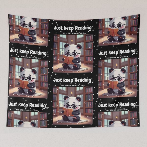 Item preview, Just Keep Reading.The Story Awaits You designed and sold by 7ofUsDesigns.