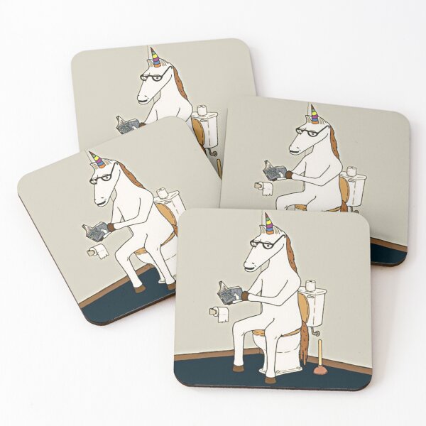 Item preview, Funny Unicorn Pooping Promotes Literacy designed and sold by Vicky021.