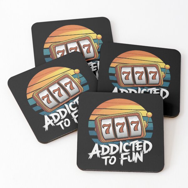 Item preview, Casino Slot Machine Addicted to Fun designed and sold by SloganExpress.