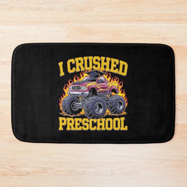 Item preview, I Crushed Pre-K Grad, Graduation Preschool Monster Truck Boys designed and sold by VerdePlantTees.