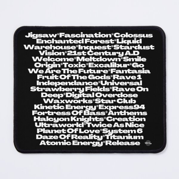 Item preview, Rave History (White Design) designed and sold by vinyldshop.