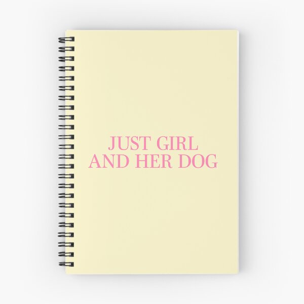 Item preview, just a girl and her dog designed and sold by Lashmit Alcalá.