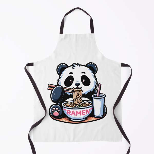 Item preview, Kawaii Panda Eat Ramen designed and sold by Designowner.