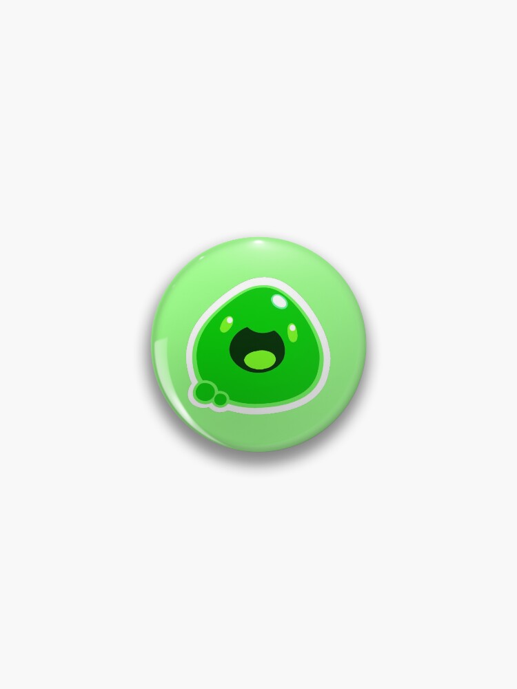 Thumbnail 1 von 3, Button, Rad Slime von Slime Rancher designt und verkauft von RosingTeaPebble.
