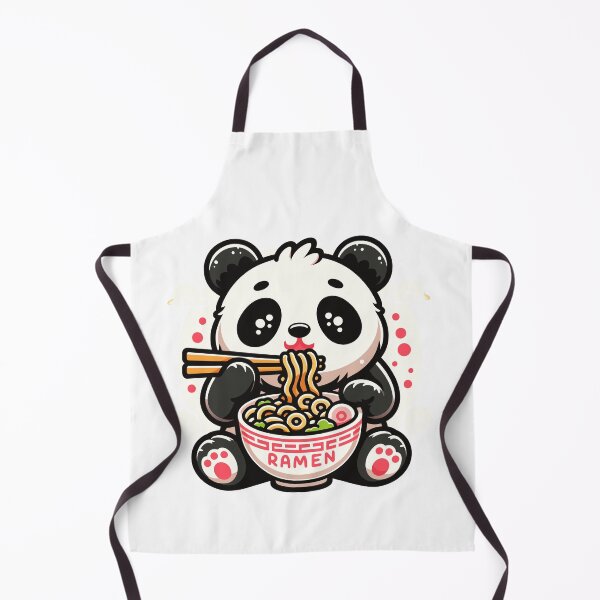 Item preview, Kawaii Panda Eat Ramen designed and sold by Designowner.