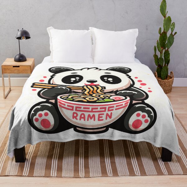 Item preview, Kawaii Panda Eat Ramen designed and sold by Designowner.