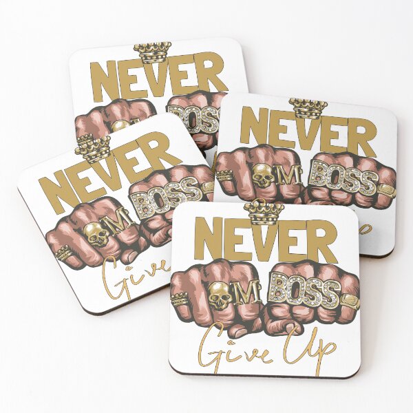 Item preview, Never Give Up Boss designed and sold by Richstd.