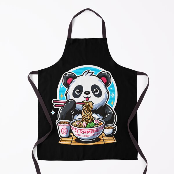 Item preview, Kawaii Panda Eat Ramen designed and sold by Designowner.