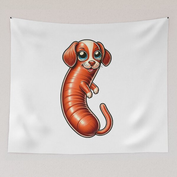 Item preview, Sweet Sausage Dog designed and sold by Bloopatone.