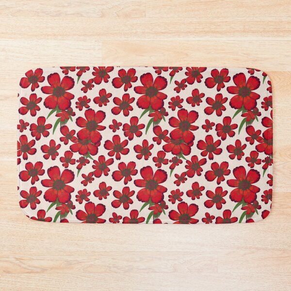 Item preview, Red flowers in the background  designed and sold by Joy-369.