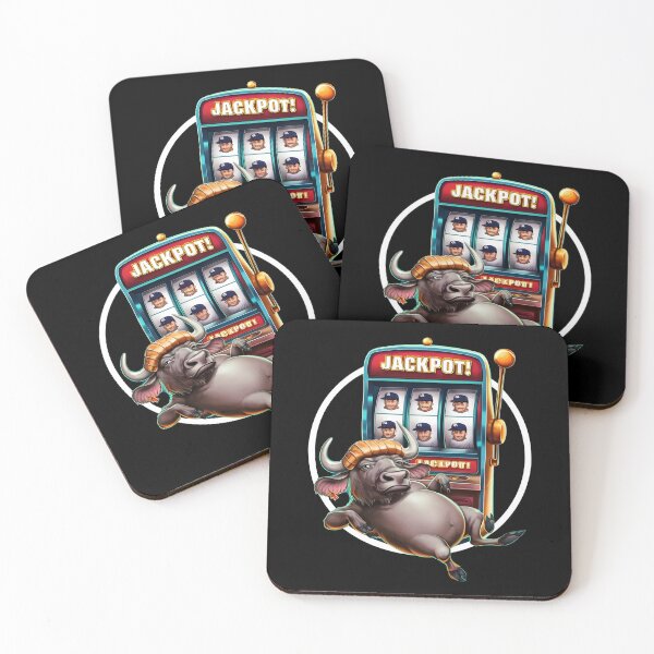 Item preview, Casino Gambling Buffalo Playing Slot Machine designed and sold by SloganExpress.