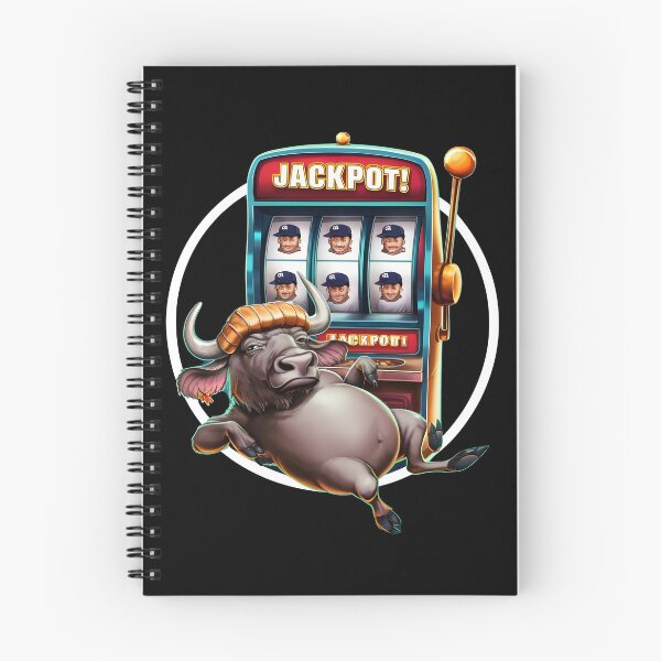 Item preview, Casino Gambling Buffalo Playing Slot Machine designed and sold by SloganExpress.