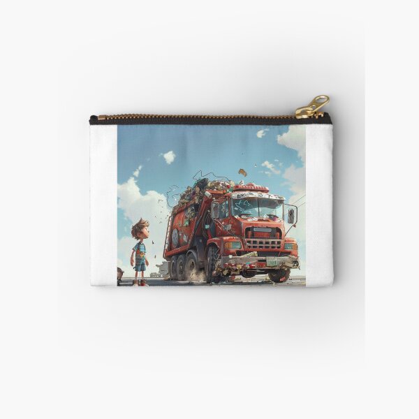 Item preview, Adventures of Hank and Trash Truck designed and sold by Graph1cGlow.