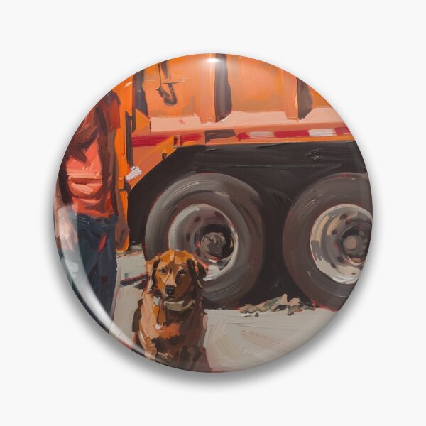 Item preview, Hank and Trash Truck on the Move designed and sold by Graph1cGlow.