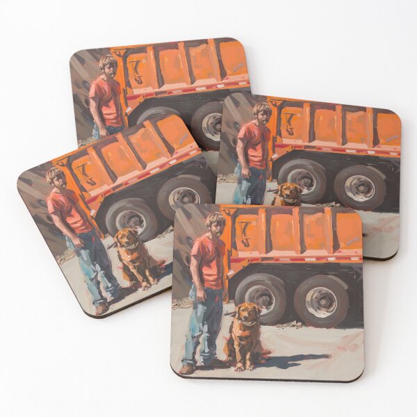 Item preview, Hank and Trash Truck on the Move designed and sold by Graph1cGlow.