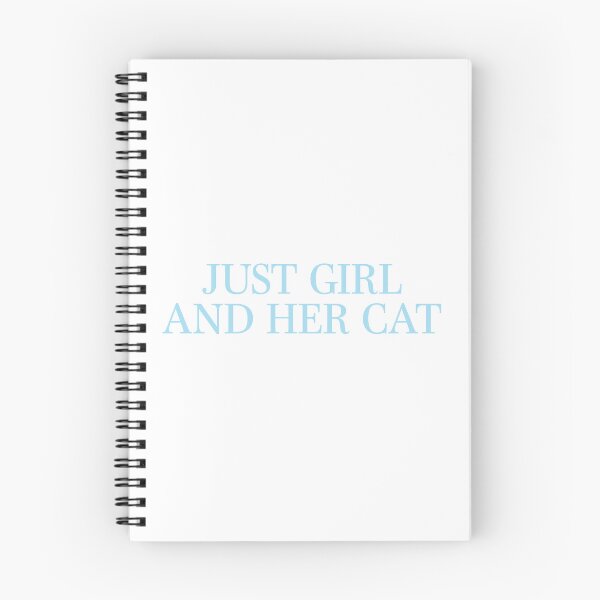 Item preview, just a girl and her cat designed and sold by Lashmit Alcalá.