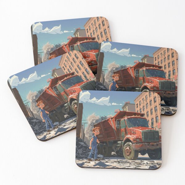 Item preview, Hank and Trash Truck: Best Buddies designed and sold by Graph1cGlow.