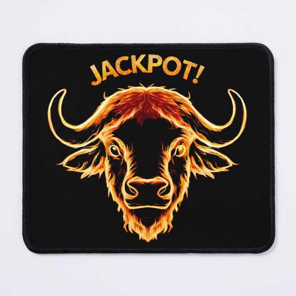 Item preview, Casino Gambling Jackpot Winning Buffalo  designed and sold by SloganExpress.