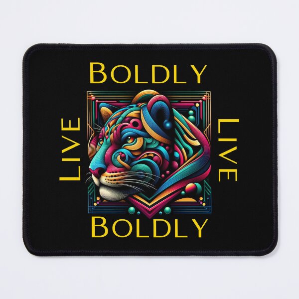 Item preview, Live boldly, jaguar designed and sold by AlureDesigns.